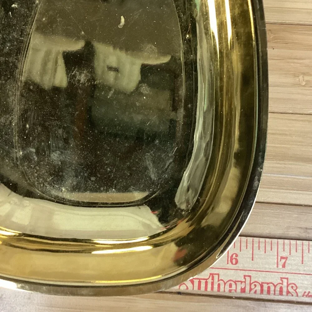 Vintage Shelton Ware 24k Gold Electroplated Pineapple Dish
